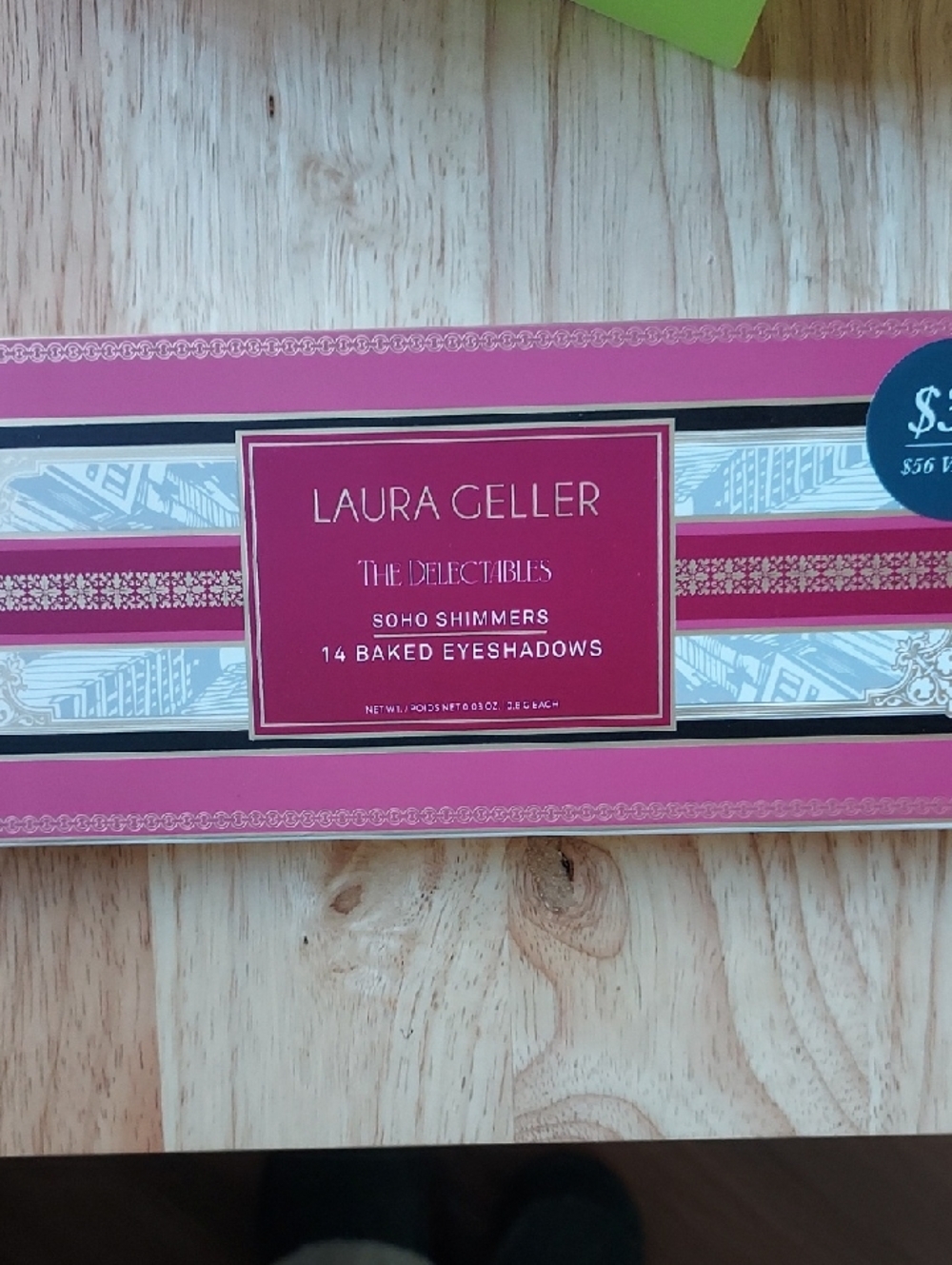 Laura Geller, the delectable's eyeshadow palette.